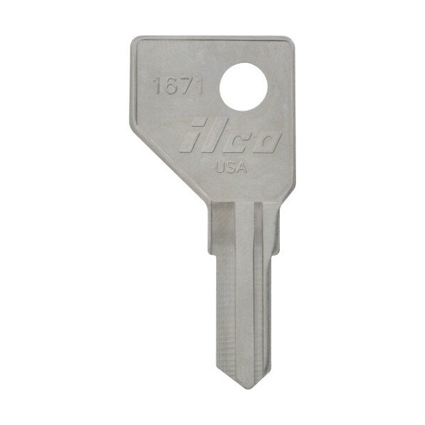 Hillman HILLMAN Traditional Key House/Office Key Blank 1671 Single For Harlock Locks 84825 - main